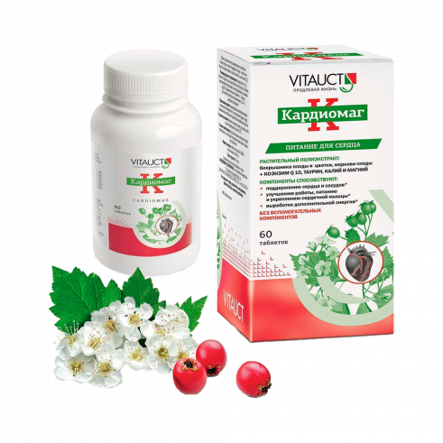 Vitauct Кардиомаг, 60 таблеток