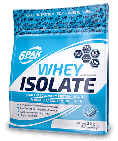 6PAK Nutrition Whey Isolate, 2000 г