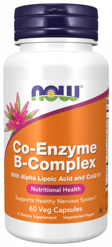 NOW Co-Enzyme B-Complex, 60 капсул