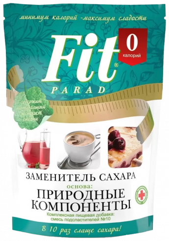 FitParad Заменитель сахара №10, дойпак, 100 грамм