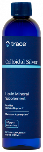 Trace Minerals Research Colloidal Silver 30 ppm, Ресерч Коллоидное серебро 30 ч/млн, 237 мл