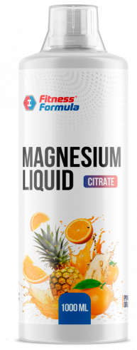 Fitness Formula Magnesium Liquid, Магнезиум Ликвид, 1000 мл