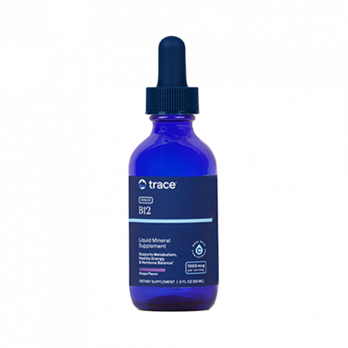 Trace Minerals Ionic B12, Ионный Б12, 59 мл
