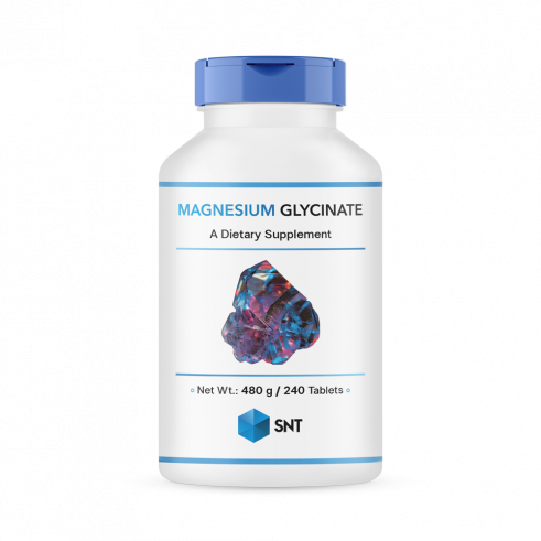 SNT Magnesium Glycinate, Магния Глицинат, 240 таблеток
