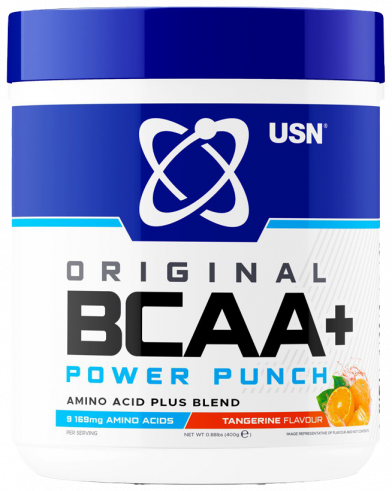 USN BCAA Power Punch, BCAA источник аминокислот, 400 грамм