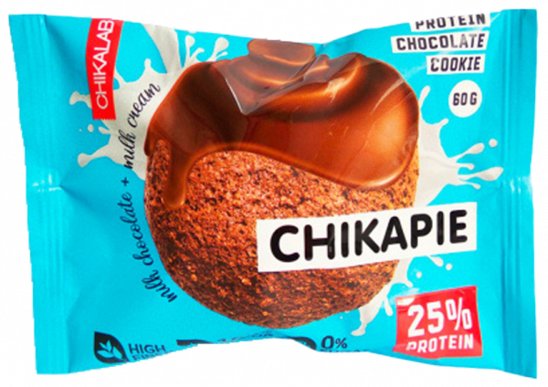 Chikalab Протеиновое печенье Chikapie, 60 грамм
