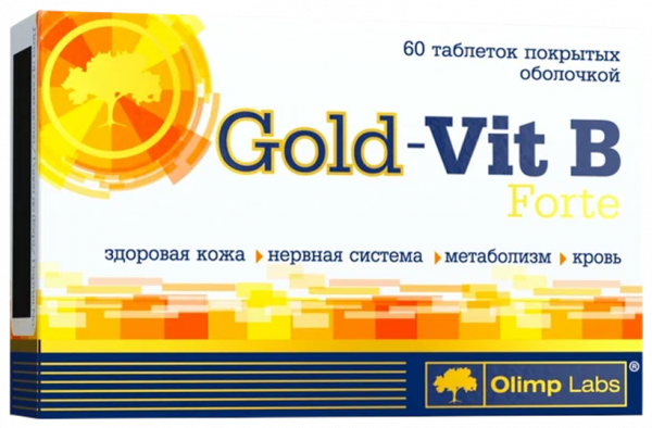 Olimp Labs Gold-Vit B Forte, 60 таблеток