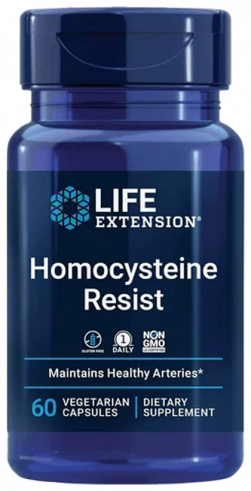 Life Extension Homocysteine resist, 60 капсул