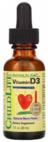 ChildLife Liquid Vitamin D3, 30 мл