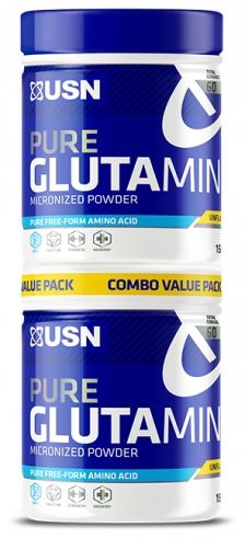 USN Pure Glutamine, 150+150 г