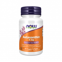 NOW Astaxanthin 4 mg, 60 капсул