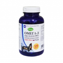 Омега ДВ Омега 3 жир тюленя 100%, 120 капсул