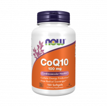 NOW Co Q10, 100 mg, Кофермент Q10, 100 мг, 150 капсул