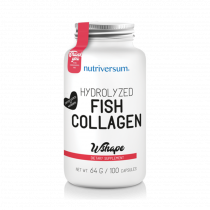 Nutriversum Hydrolyzed Fish Collagen, 100 капсул